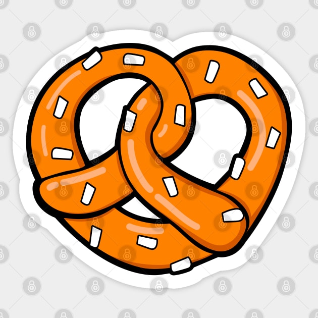 Pretzel Sticker by PnJ